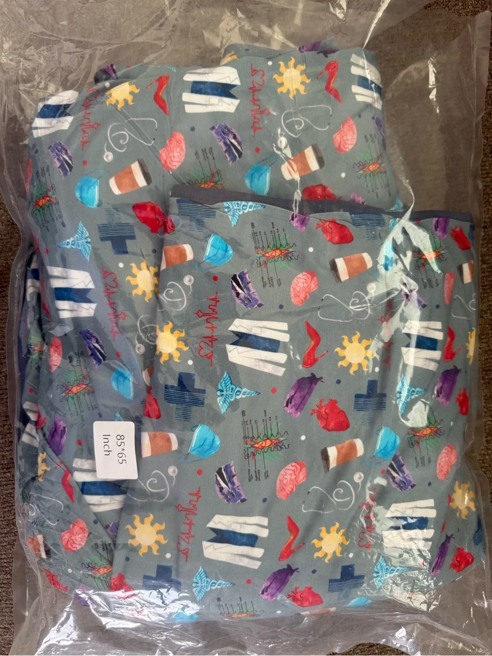 85x65 Adult Double Layer Bamboo Blanket